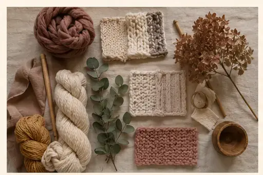 Fil chenille XXL et inspiration pour 10 erreurs à éviter en tricot à la main